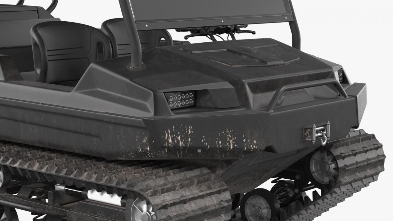 3D model All Terrain Vehicle Dirty