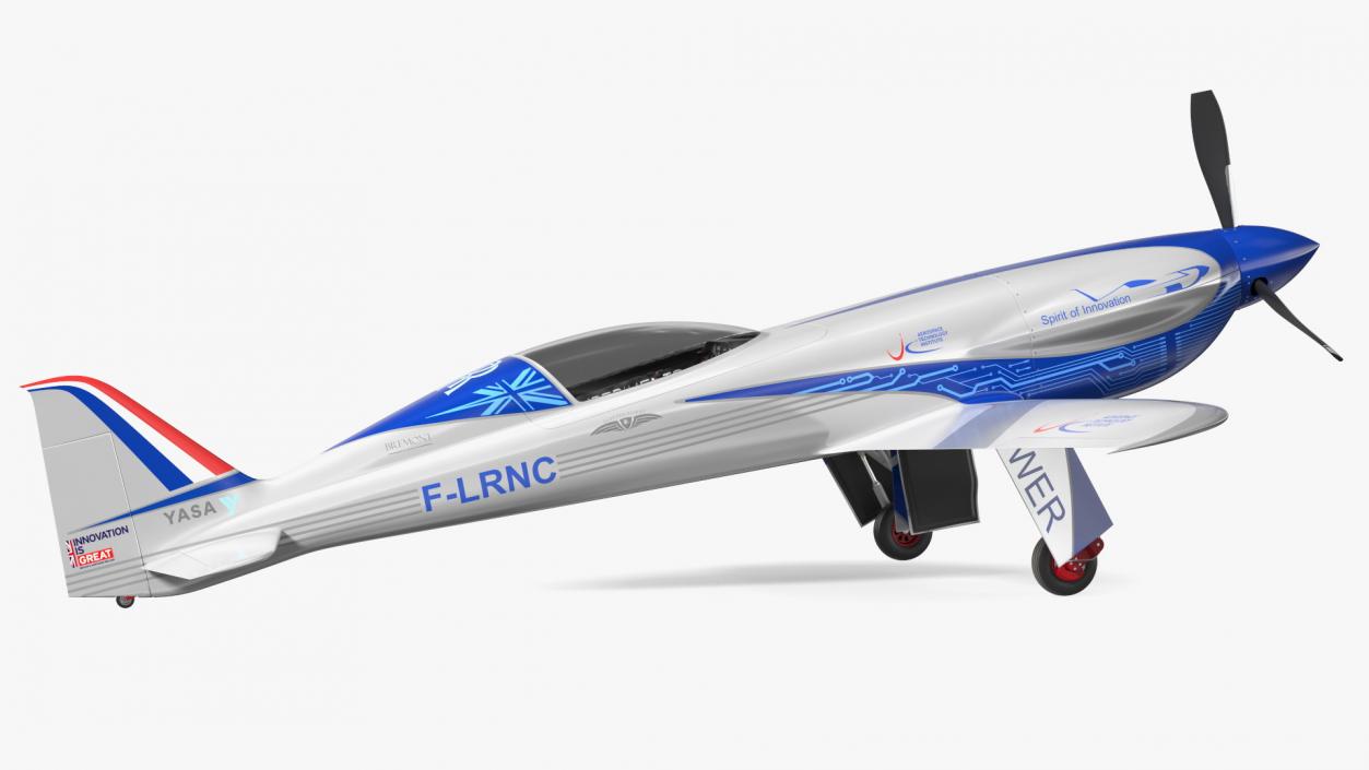 3D model Rolls Royce ACCEL Electric Aircraft