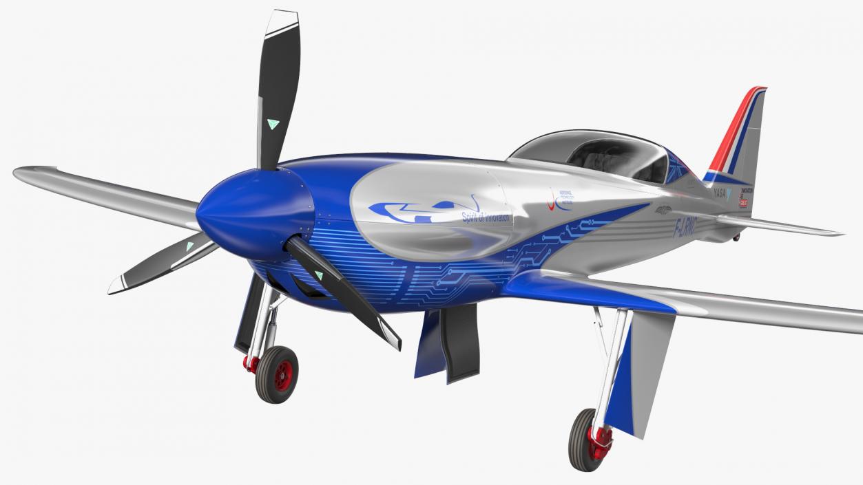 3D model Rolls Royce ACCEL Electric Aircraft