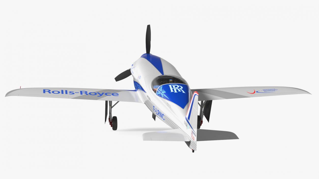 3D model Rolls Royce ACCEL Electric Aircraft