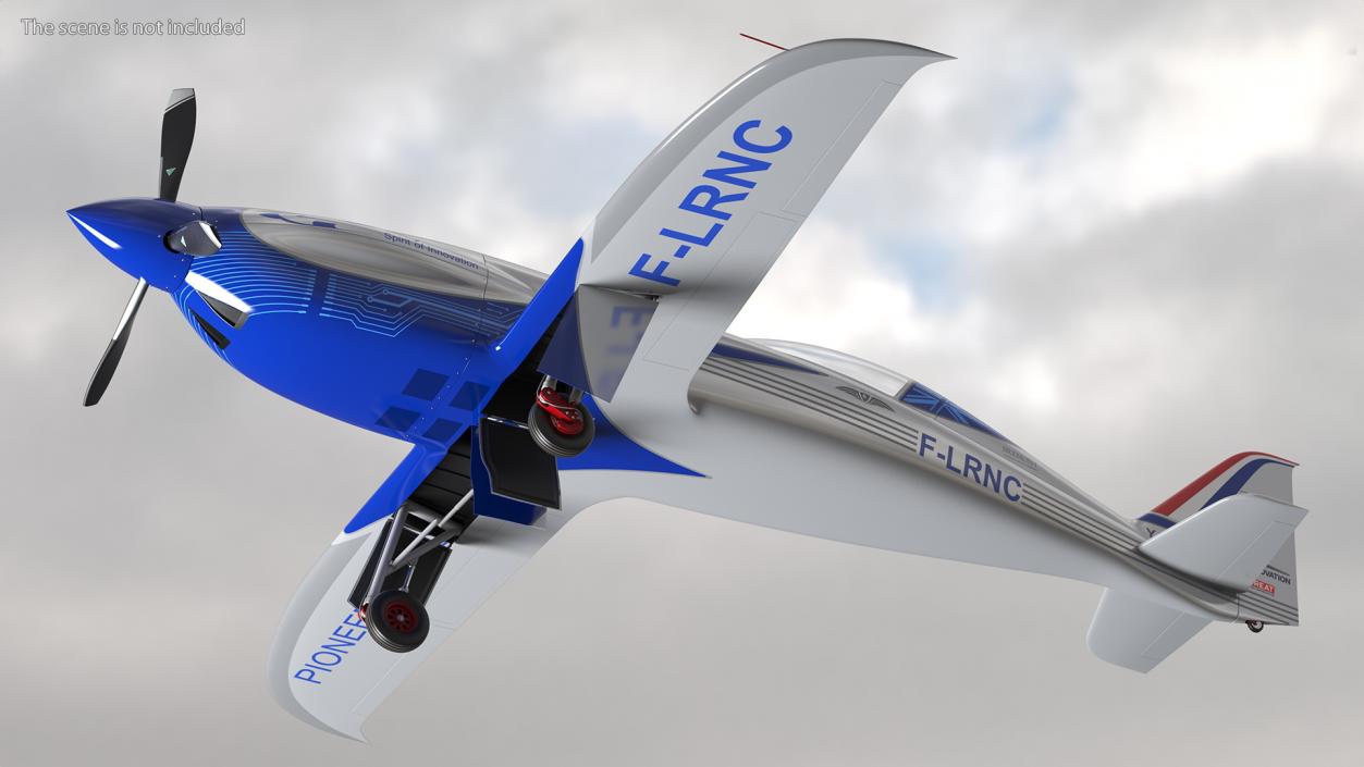 3D model Rolls Royce ACCEL Electric Aircraft