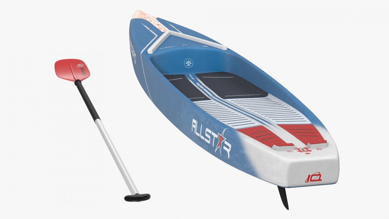 Starboard Allstar Race Paddle SUP Board 3D model