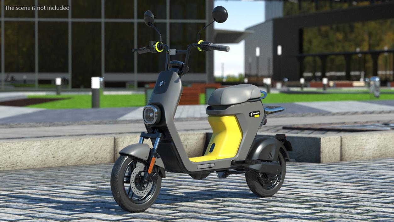 Segway eMoped C80 Grey 3D