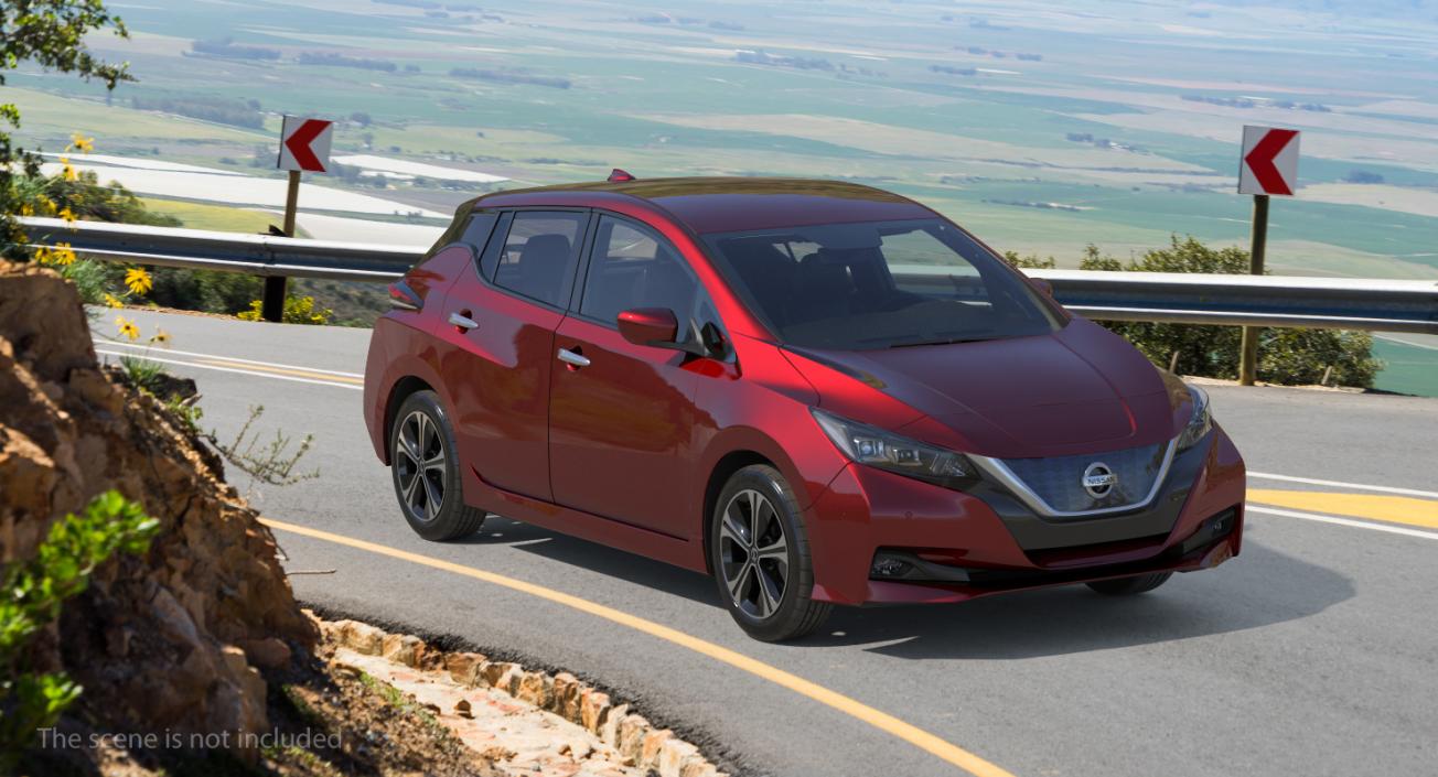 3D Nissan Leaf 2019