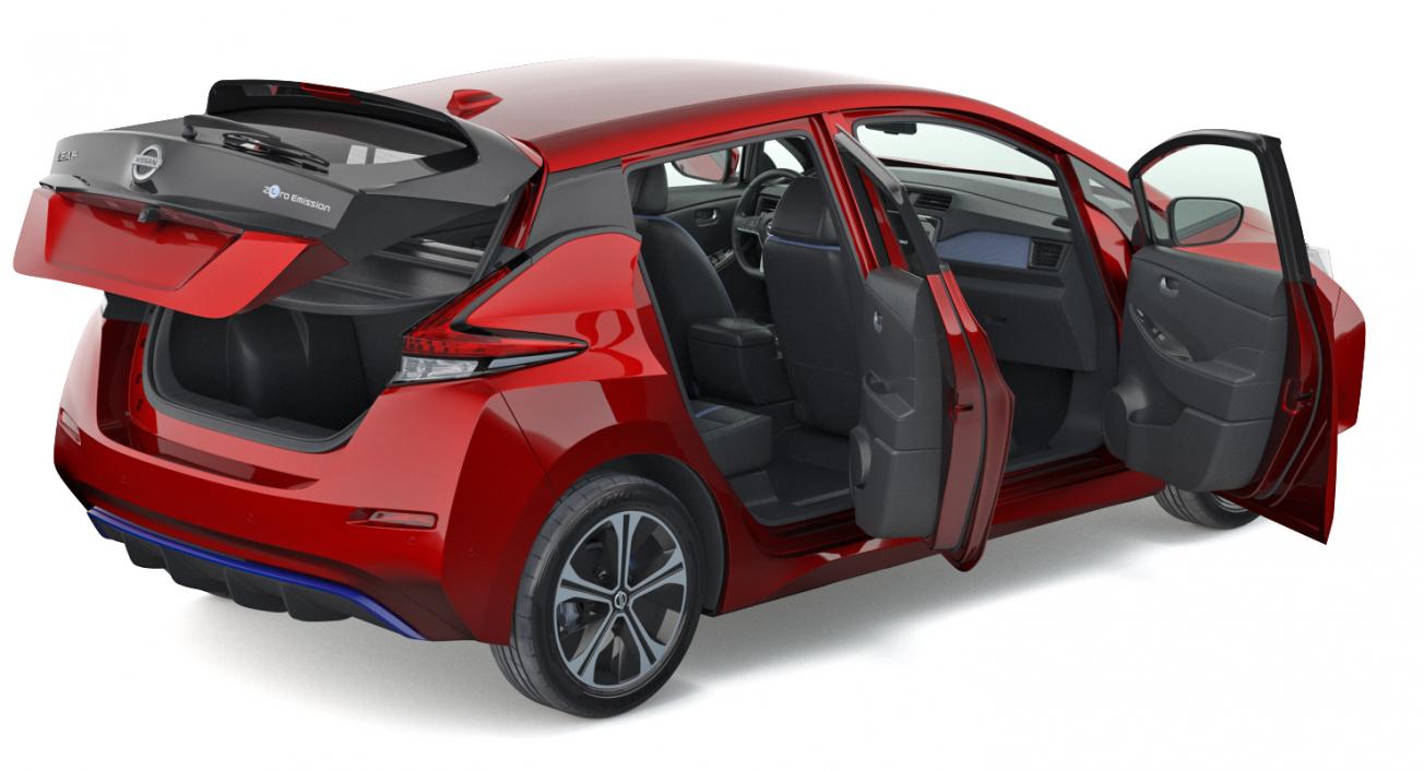 3D Nissan Leaf 2019