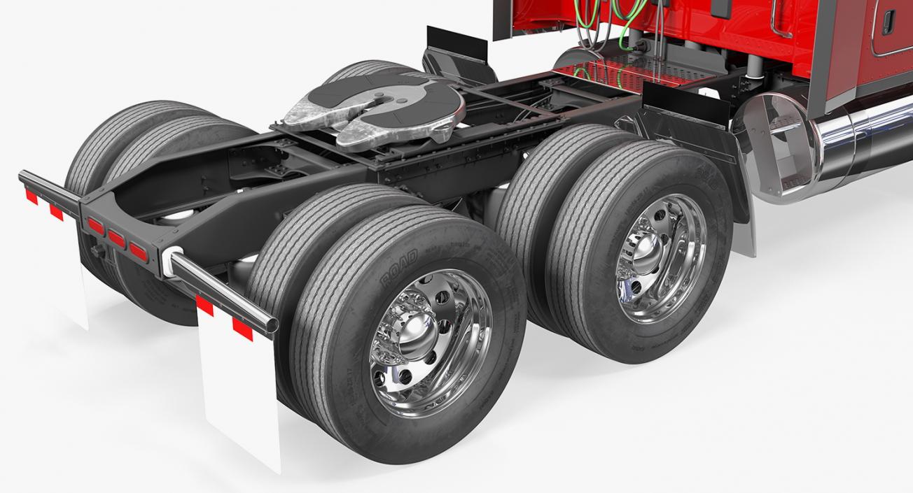 3D model Truck Hauler Trailer