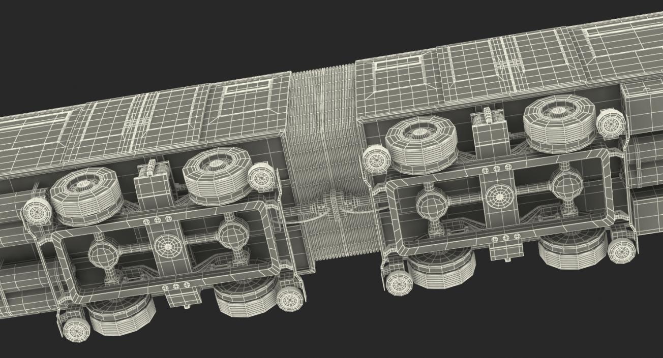 Paris Subway Train MP 05 3D model