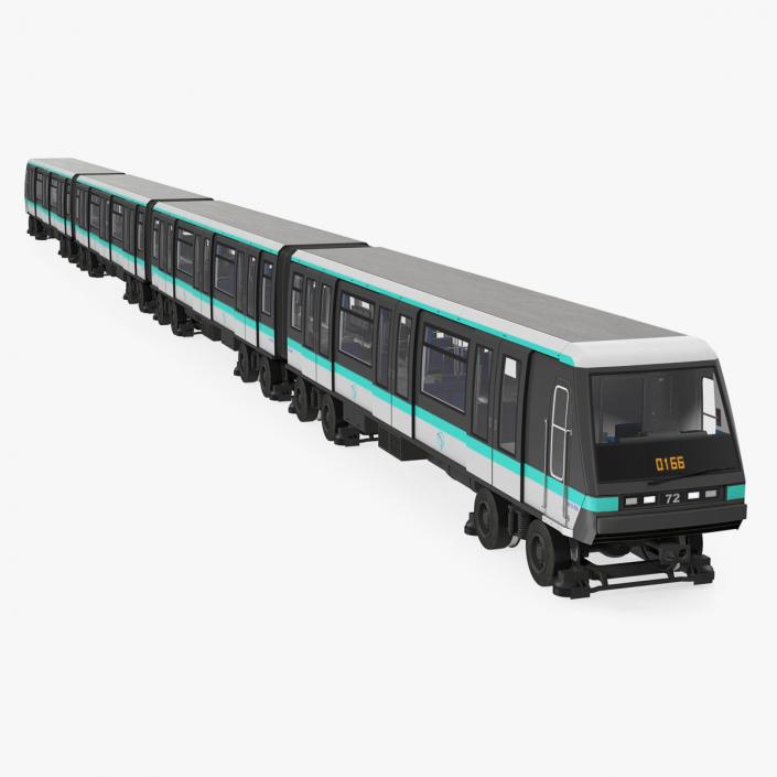 Paris Subway Train MP 05 3D model