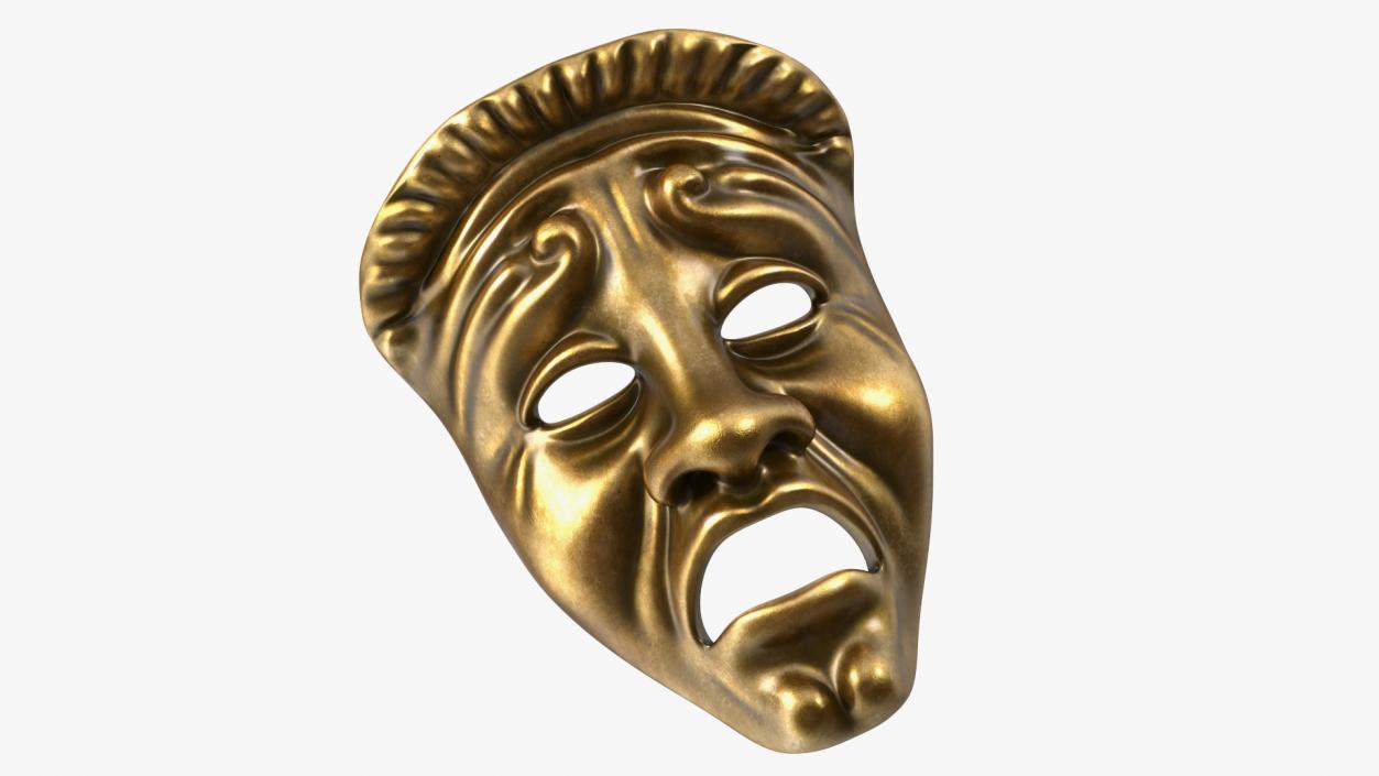 3D model Drama Mask