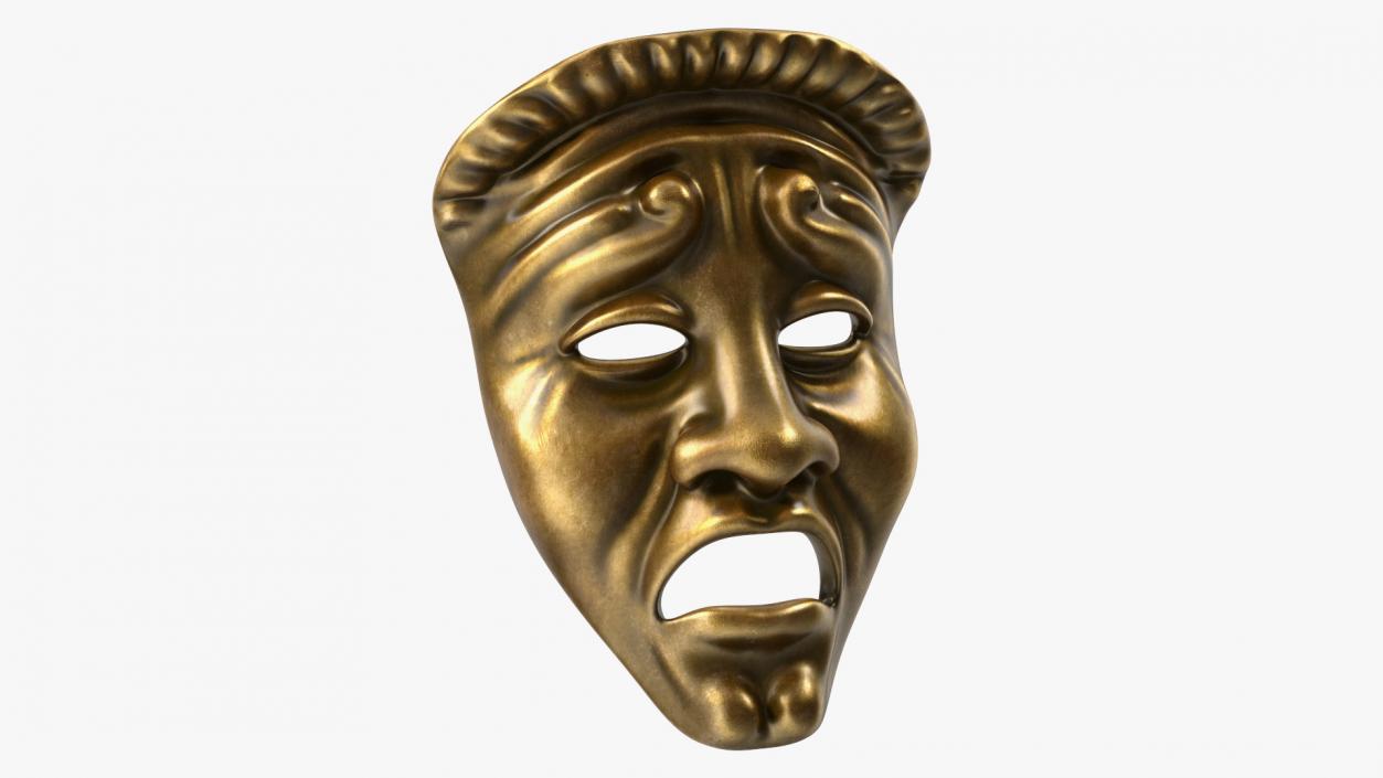 3D model Drama Mask