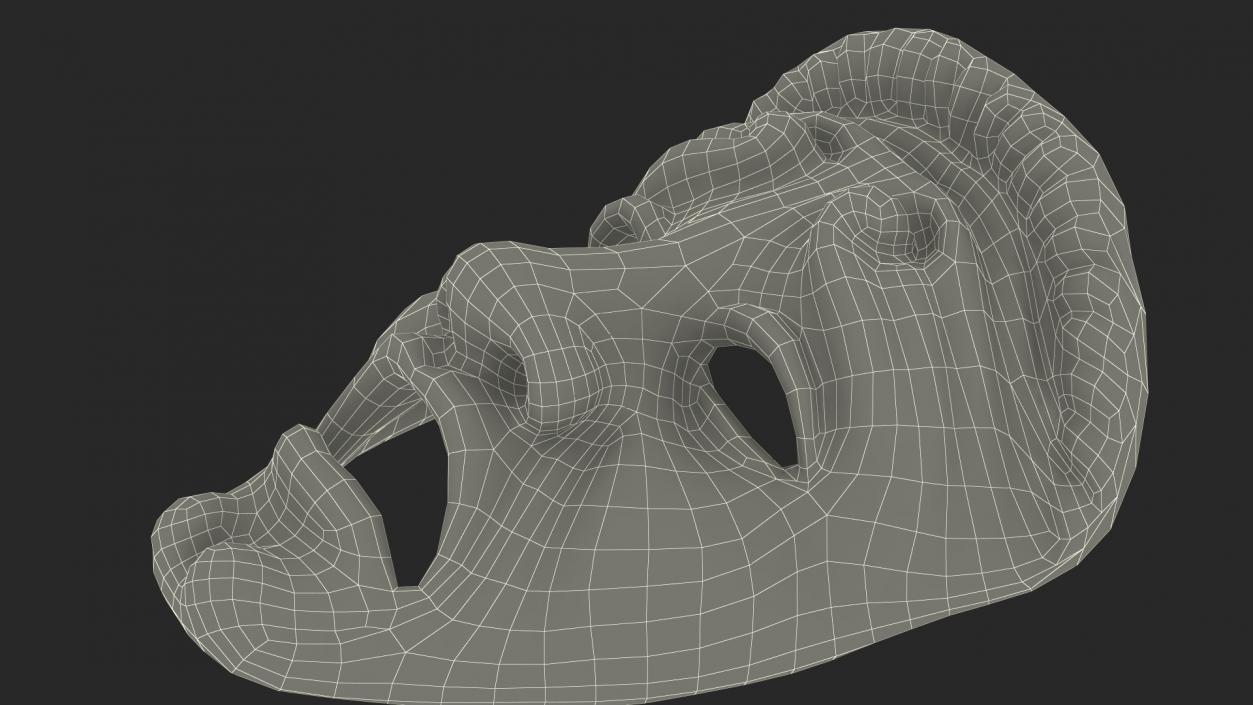 3D model Drama Mask