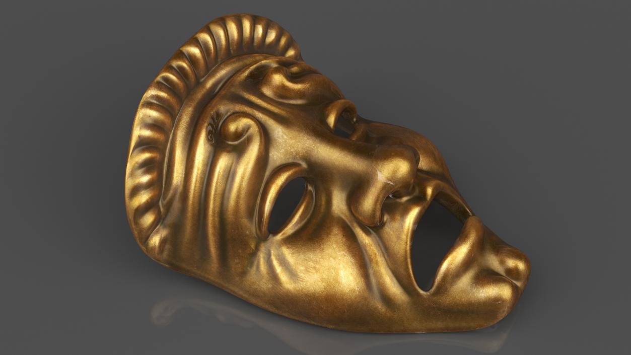 3D model Drama Mask