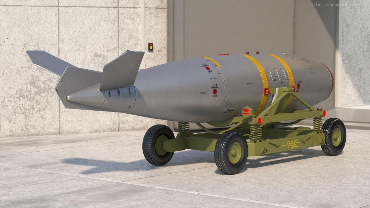 3D Nuclear Bombs Collection 4