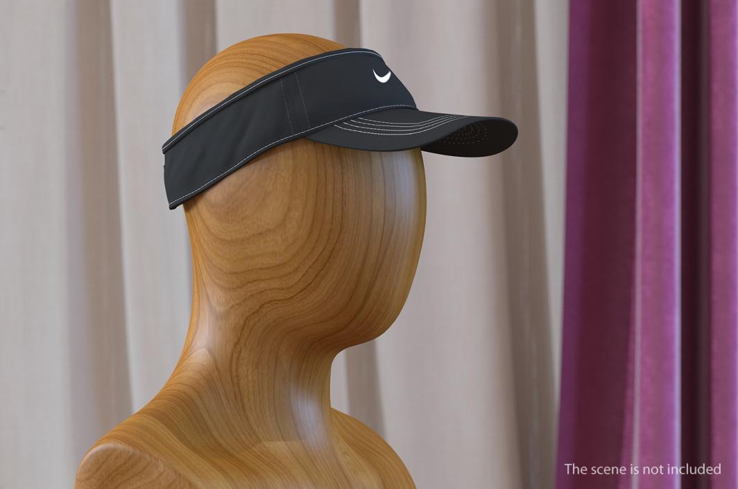 Adjustable Sun Visor Cap Nike 3D model