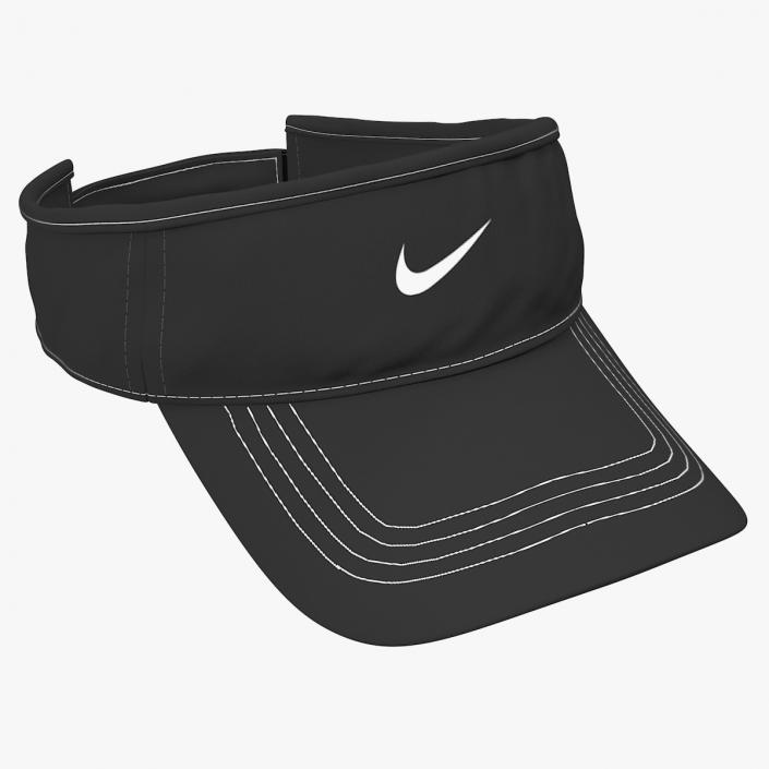 Adjustable Sun Visor Cap Nike 3D model