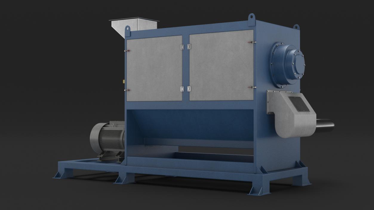 3D Dewatering Machine model