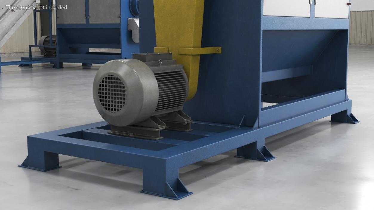 3D Dewatering Machine model