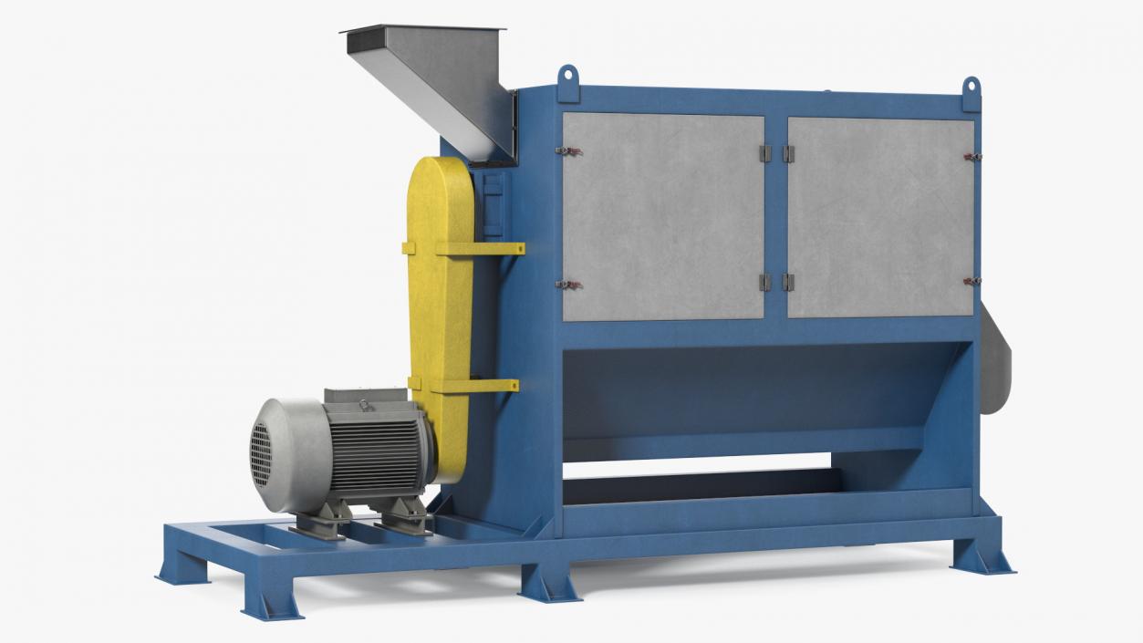 3D Dewatering Machine model