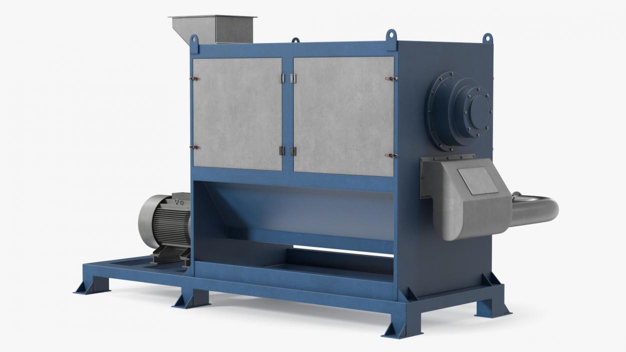 3D Dewatering Machine model