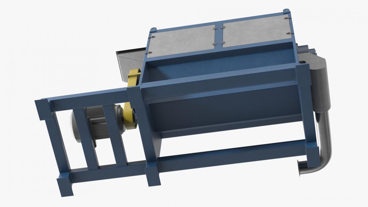 3D Dewatering Machine model