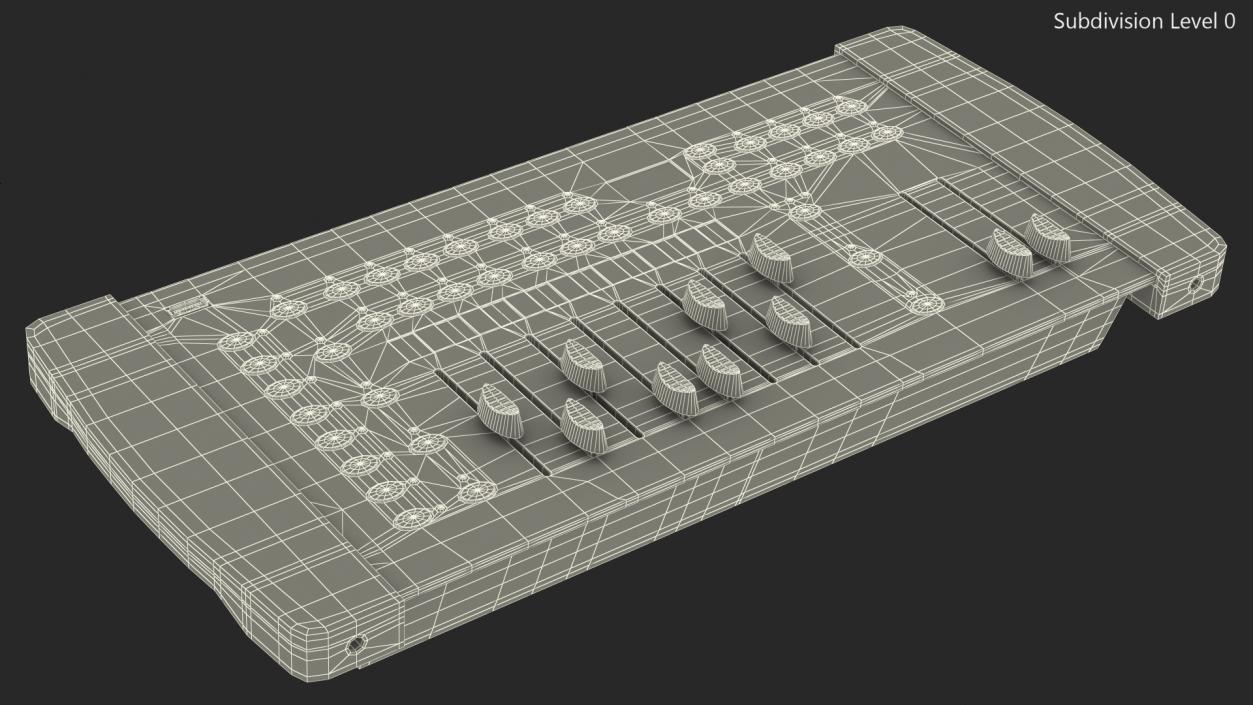 3D Universal DMX Light Controller ON model