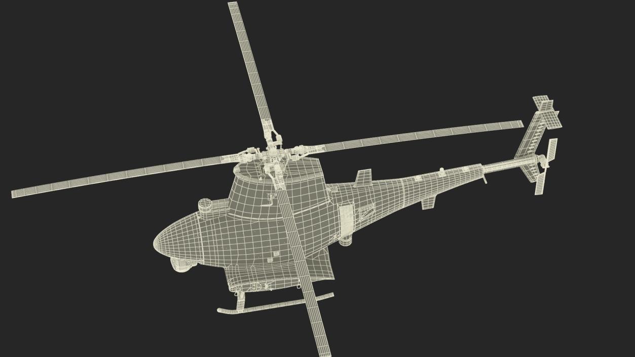 Northrop Grumman MQ-8 Fire Scout 3D