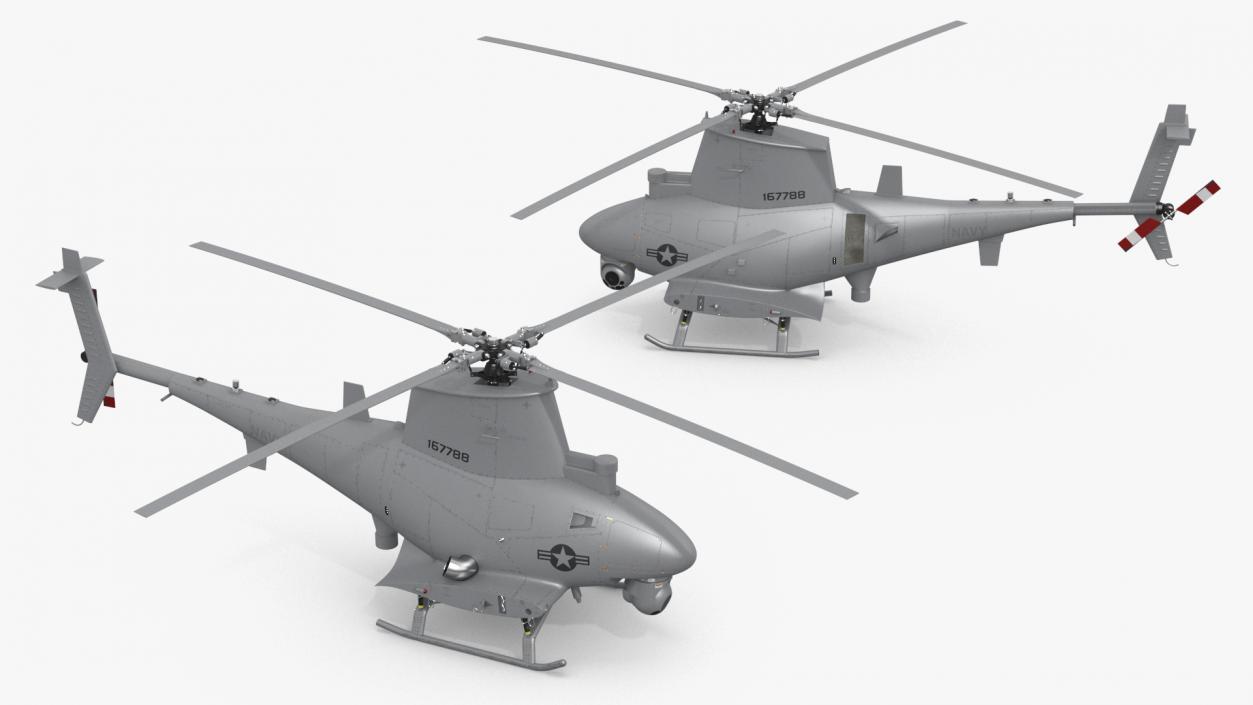 Northrop Grumman MQ-8 Fire Scout 3D