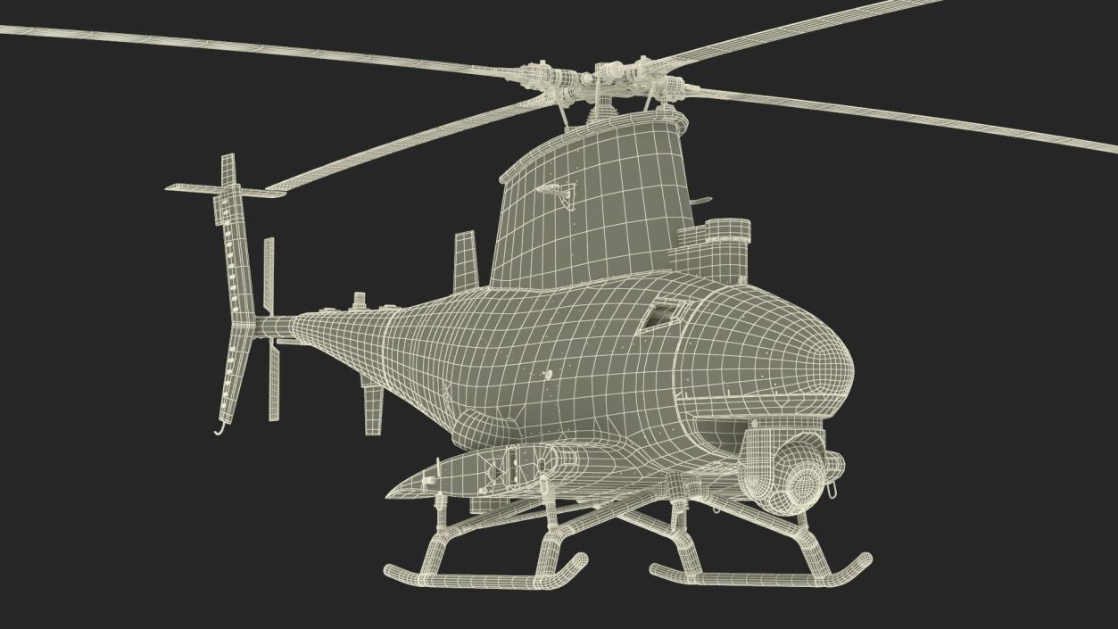 Northrop Grumman MQ-8 Fire Scout 3D