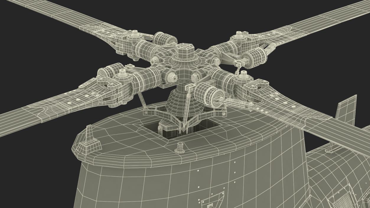 Northrop Grumman MQ-8 Fire Scout 3D