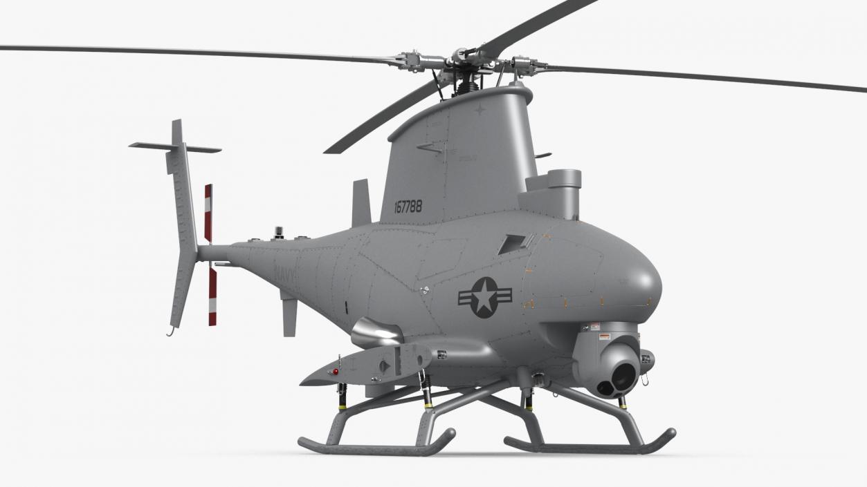 Northrop Grumman MQ-8 Fire Scout 3D