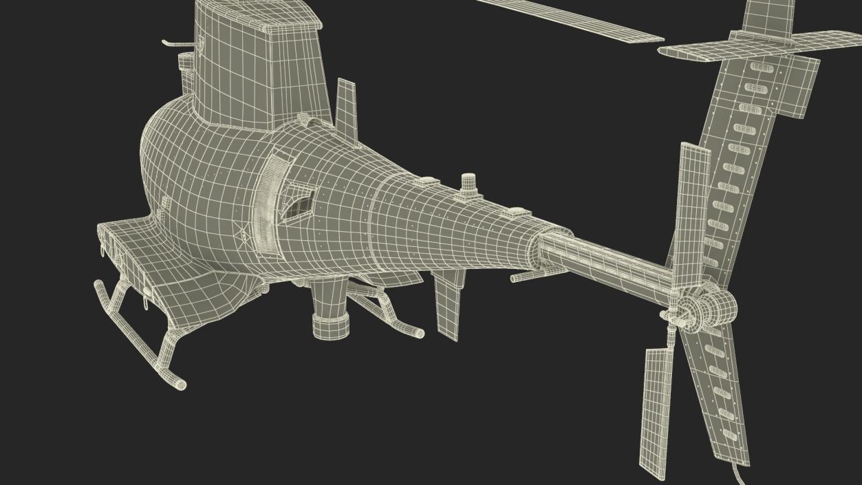 Northrop Grumman MQ-8 Fire Scout 3D