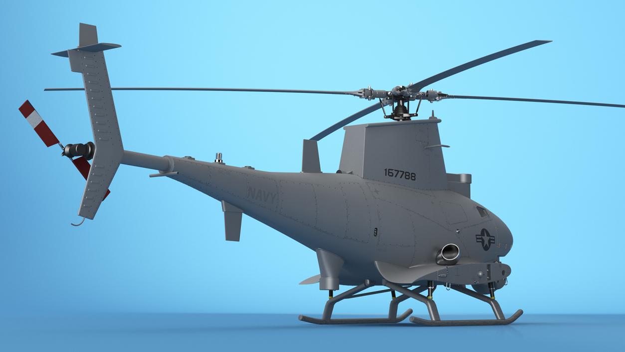 Northrop Grumman MQ-8 Fire Scout 3D