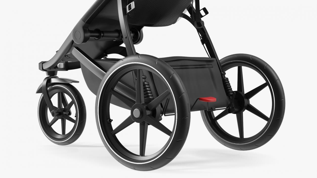 3D Thule Urban Glide 2 Stroller model