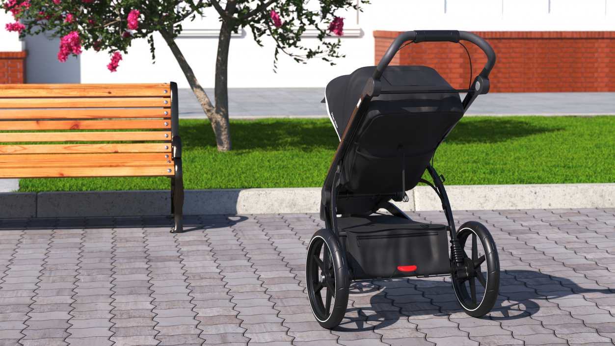 3D Thule Urban Glide 2 Stroller model