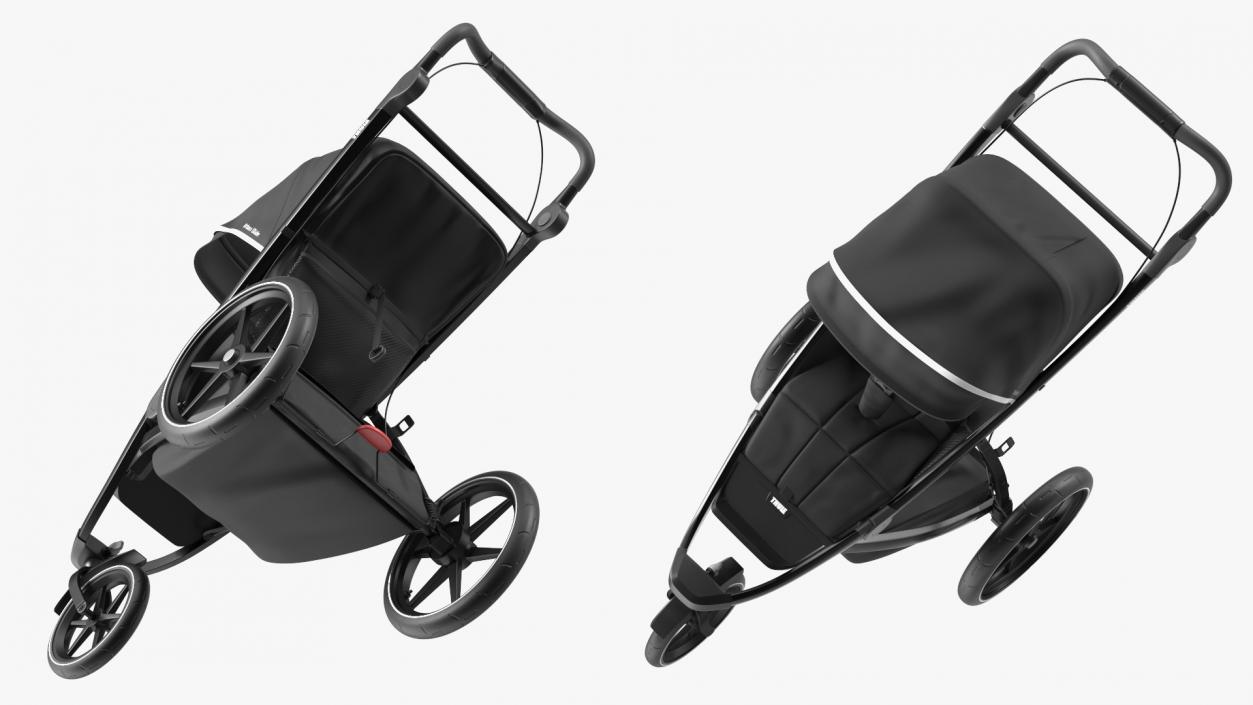 3D Thule Urban Glide 2 Stroller model