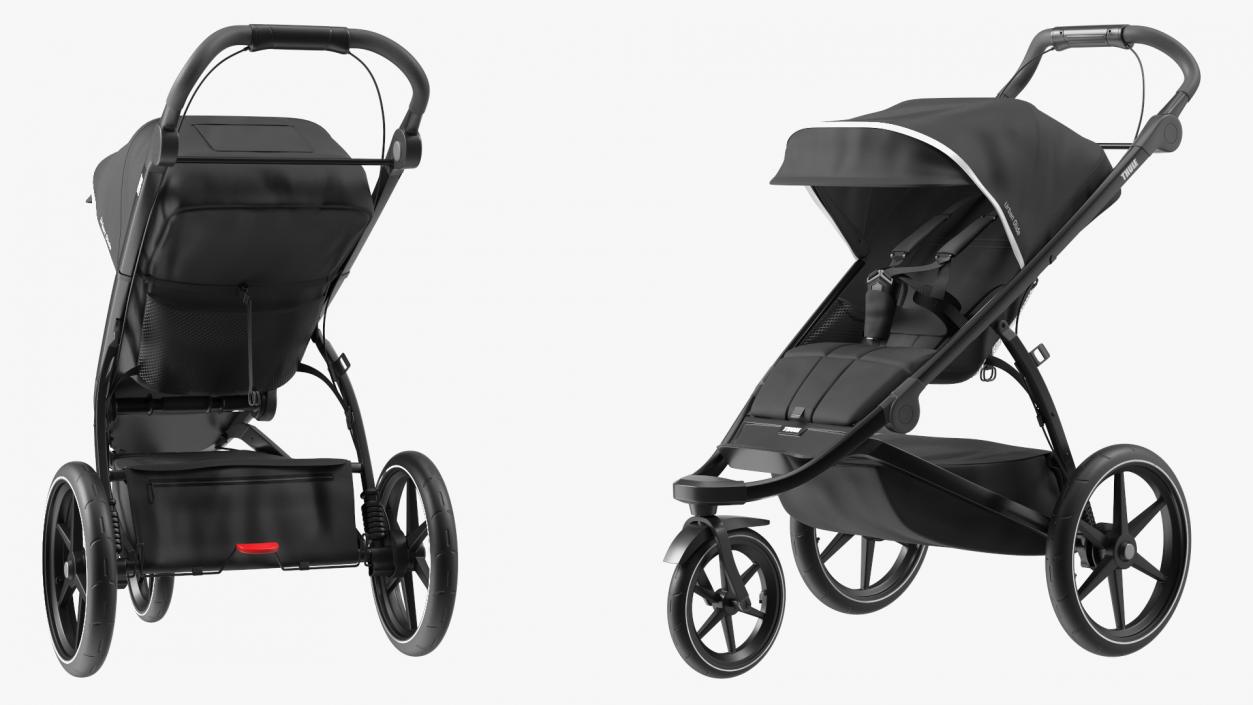 3D Thule Urban Glide 2 Stroller model