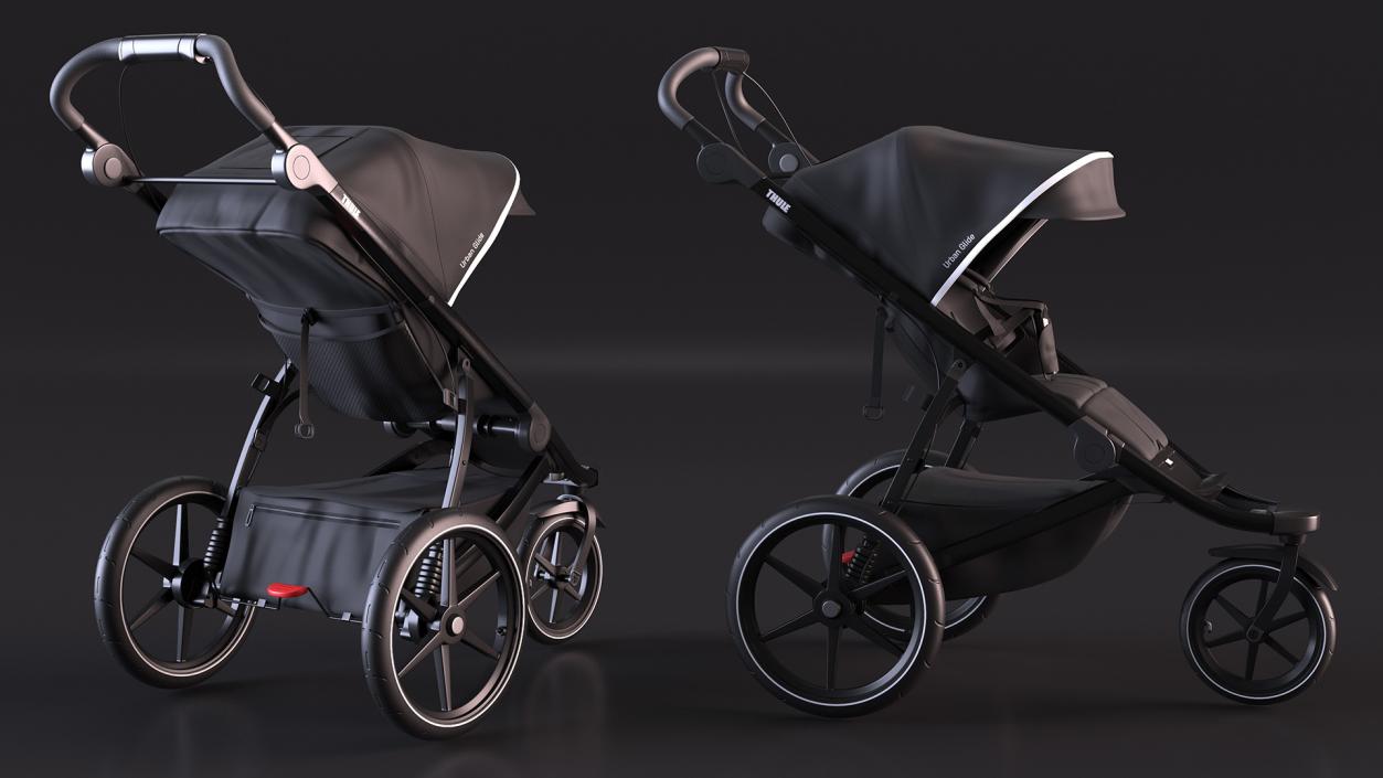 3D Thule Urban Glide 2 Stroller model