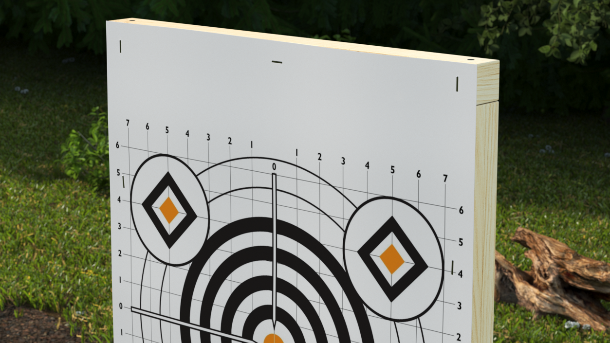 3D model Gun Sport Target Shooting