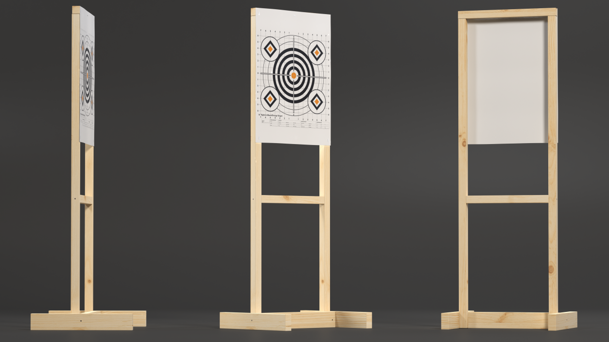 3D model Gun Sport Target Shooting