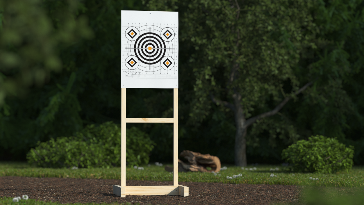 3D model Gun Sport Target Shooting