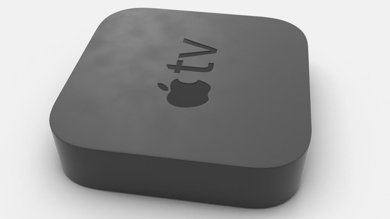 Apple TV Digital Media Player 3D model