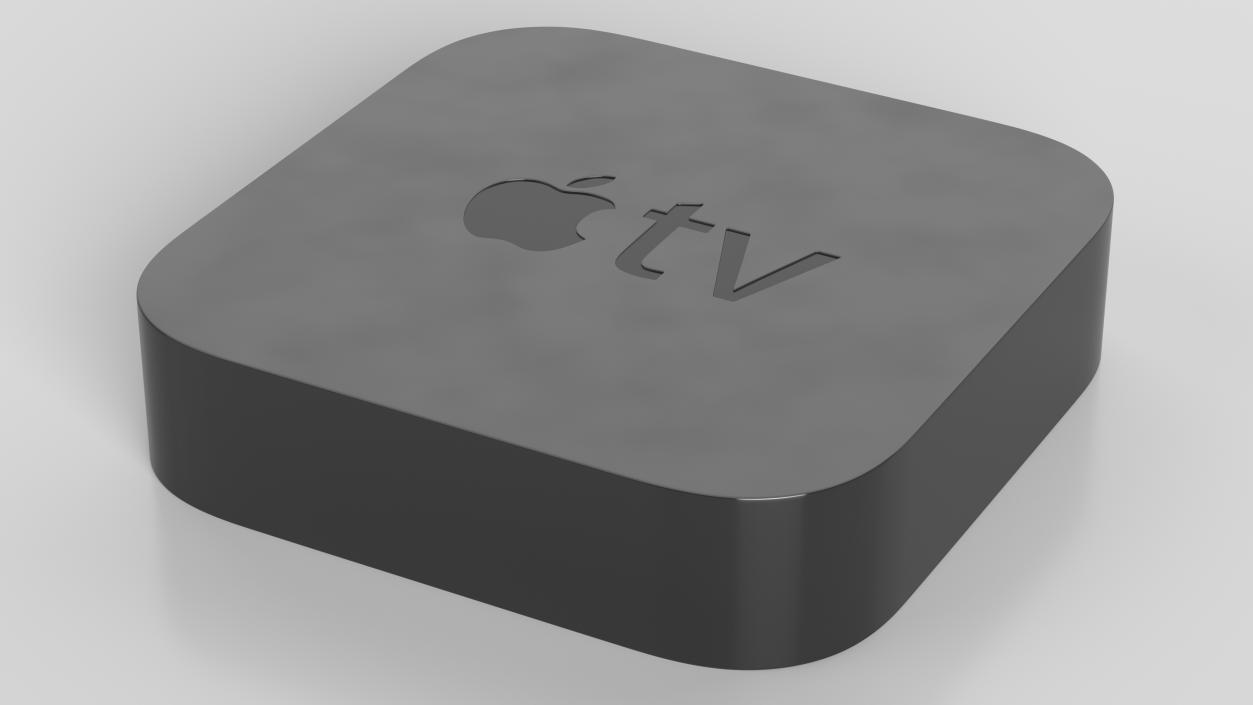 Apple TV Digital Media Player 3D model