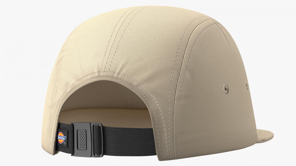 Dickies Albertville 5 Panel Cap Khaki 3D