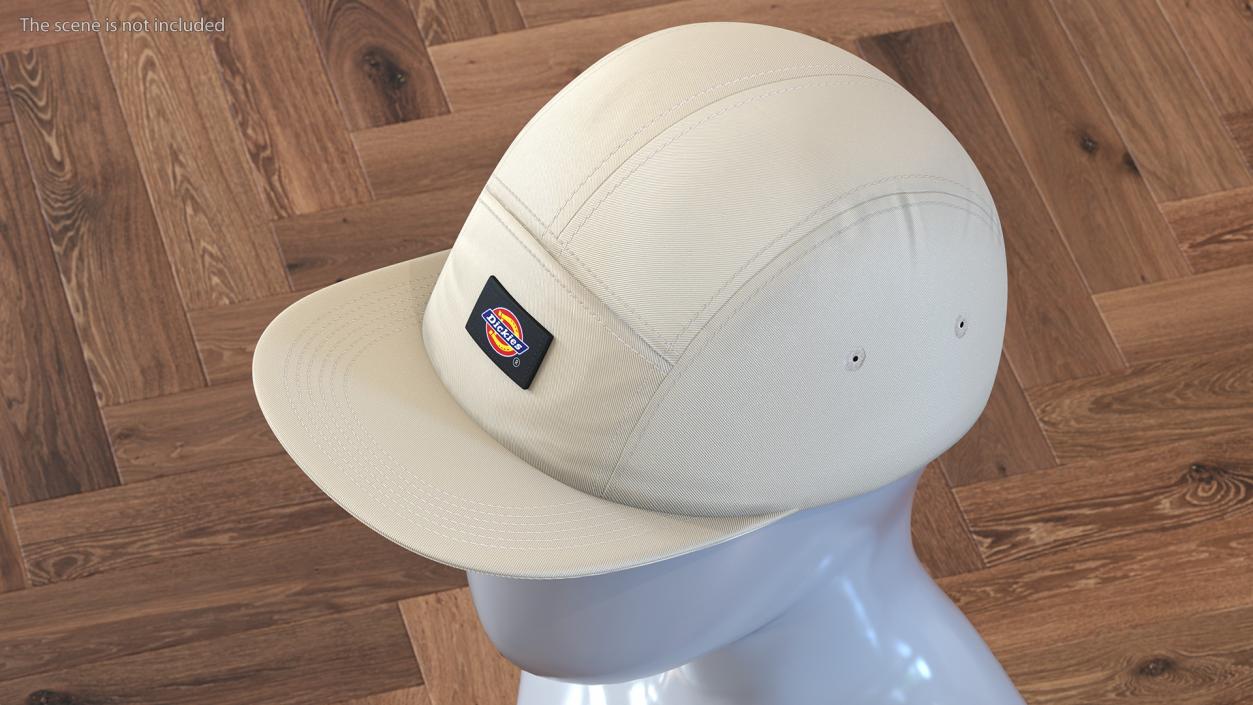 Dickies Albertville 5 Panel Cap Khaki 3D