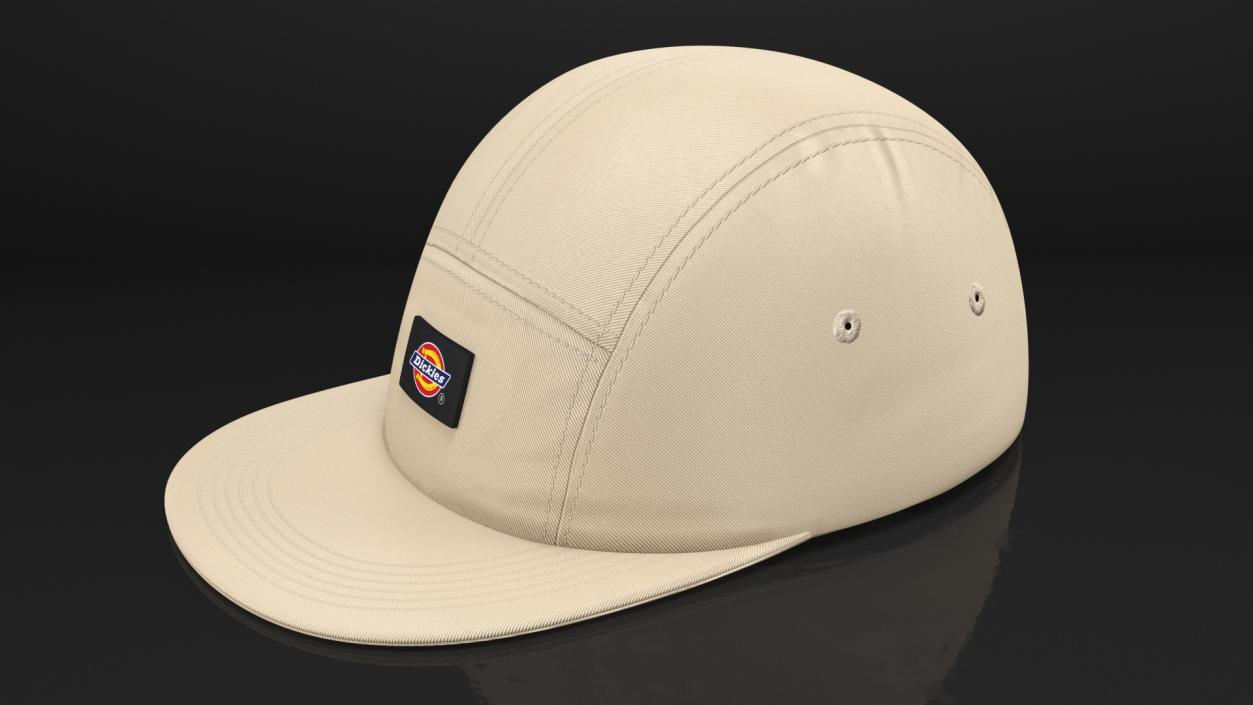 Dickies Albertville 5 Panel Cap Khaki 3D