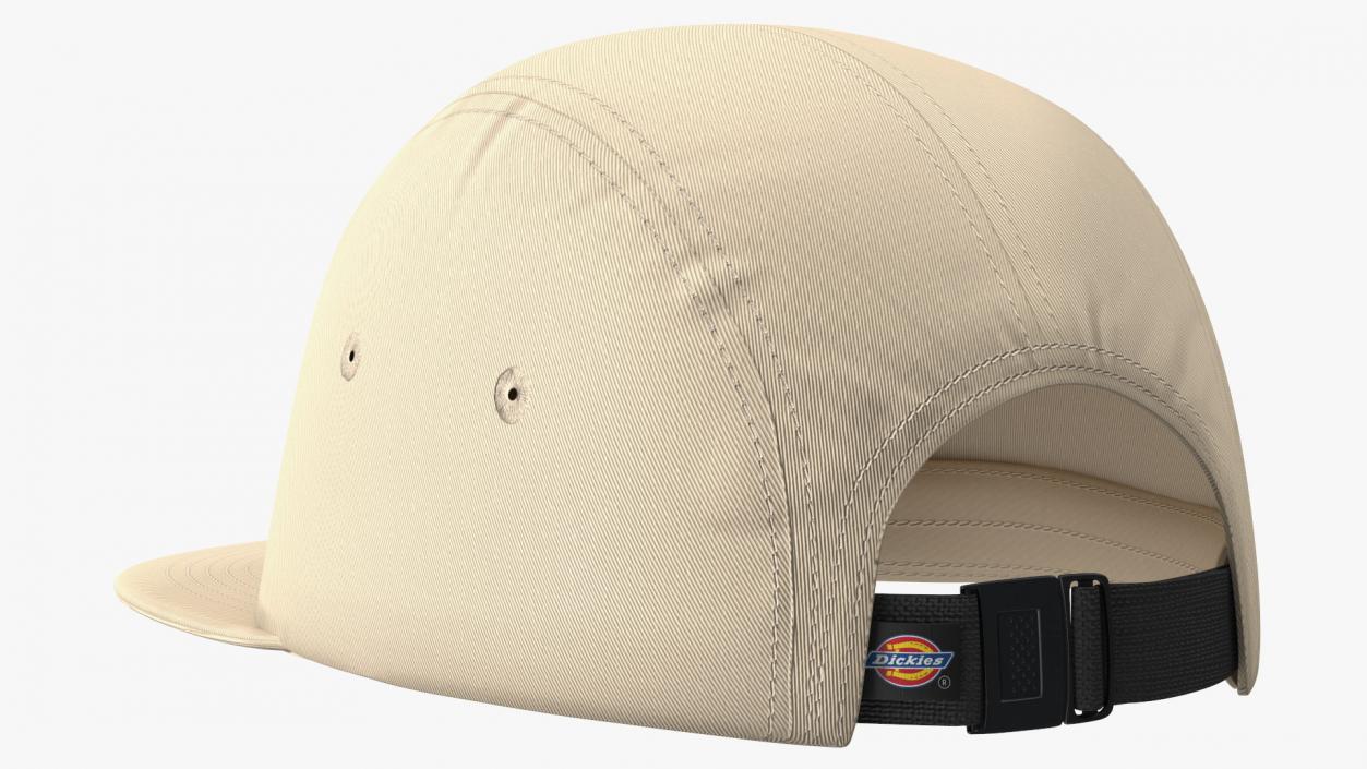 Dickies Albertville 5 Panel Cap Khaki 3D