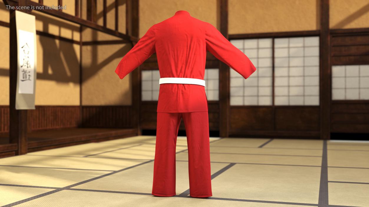 3D Karate Training Clothes Collection 3