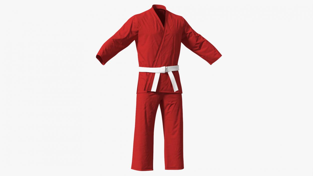 3D Karate Training Clothes Collection 3