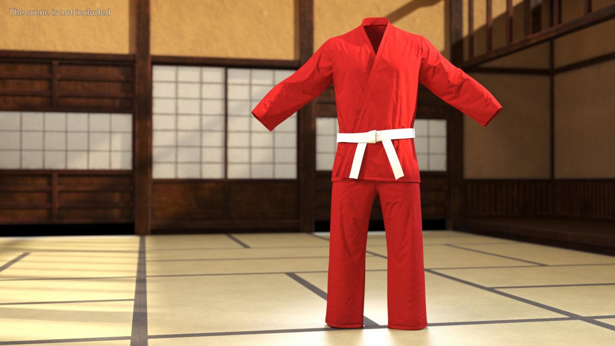 3D Karate Training Clothes Collection 3