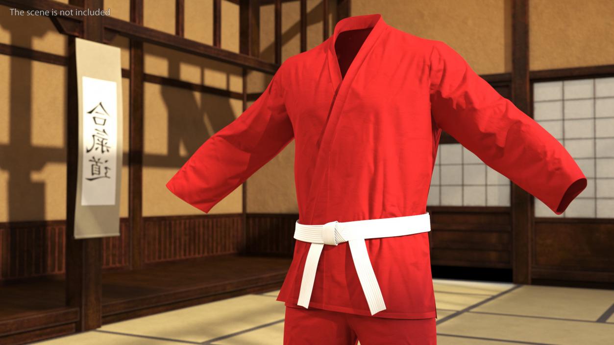 3D Karate Training Clothes Collection 3